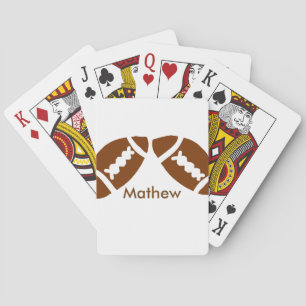 Jeu De Cartes Cadeaux de sports de rugby de baseball pour garçon