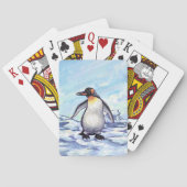 Jeu De Cartes Cadeaux et accessoires de pingouin (dos)