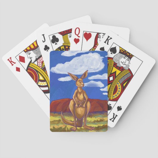 Jeu De Cartes Cadeaux et accessoires Kangaroo (dos)