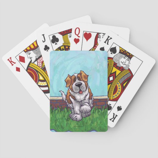 Jeu De Cartes Cadeaux et accessoires St. Bernard (dos)