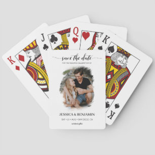 Jeu De Cartes Cadre Abstrait Moderne Photo Script Enregistrer La