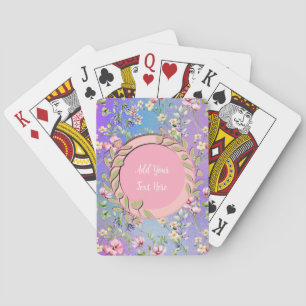 Jeu De Cartes Cadre floral élégant : pour chaque occasion