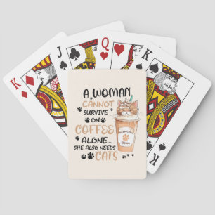 Jeu De Cartes Café & Chats - Cute Kawaii Art