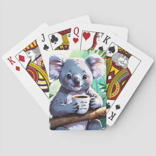 Jeu De Cartes Café Cosy Jungle Koala (dos)