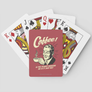 Jeu De Cartes Café : Est-Ce Que La Planète Serre Ou Juste Moi ?