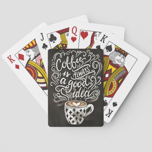 Jeu De Cartes Café Lover Coffee Toujours De Bonnes Idées (dos)