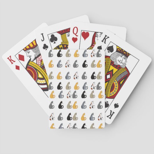 Jeu De Cartes Cahier à spirale Kitty Cats (dos)
