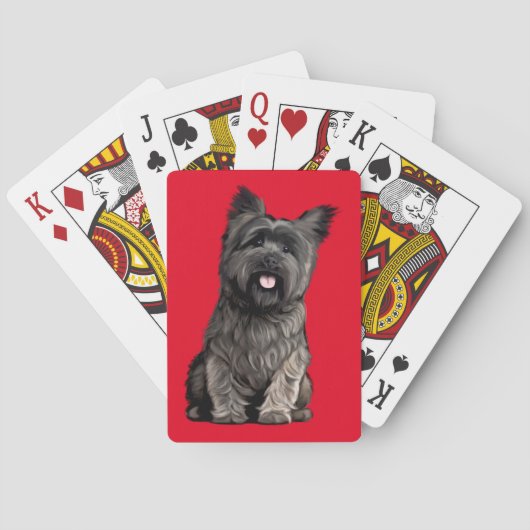 Jeu De Cartes Cairn Terrier (dos)