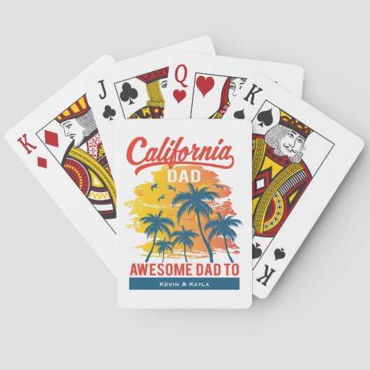 Jeu De Cartes California Beach Papa (dos)