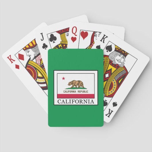 Jeu De Cartes Californie (dos)