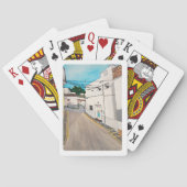 Jeu De Cartes Calle Cabanilles Peinture d'Alfred Fox (dos)