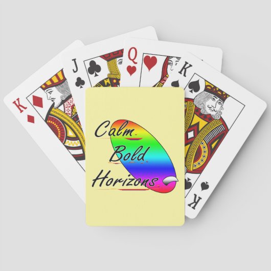 Jeu De Cartes Calme et audacieux surf (dos)