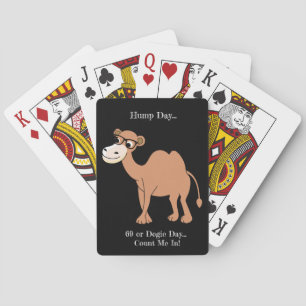 Jeu De Cartes Camel de la Journée de la Humpe .. Sursoufflé