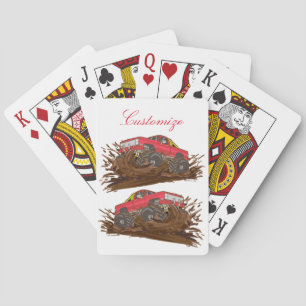 Jeu De Cartes camion à boue 4 roues Thunder_Cove