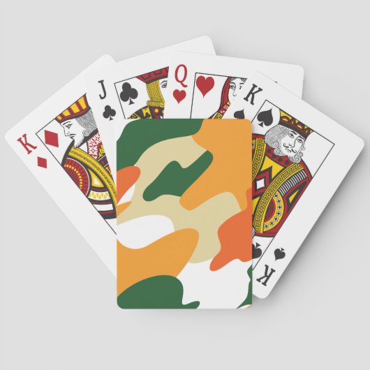 Jeu De Cartes camouflage (dos)