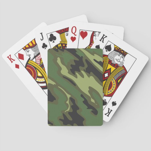 Jeu De Cartes Camouflage (dos)