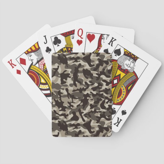 Jeu De Cartes Camouflage du quartier fermé (dos)