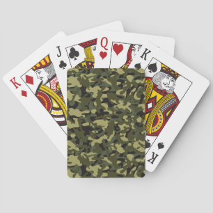 Jeu De Cartes Camouflage Euro Printemps