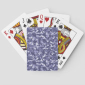 Jeu De Cartes Camouflage Navy Violet (dos)