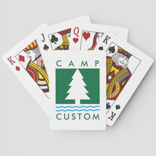 Jeu De Cartes Camp personnalisé (dos)