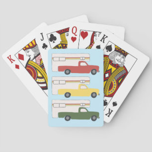 Jeu De Cartes Campeurs Rasta Truck Retro Motorhome RV