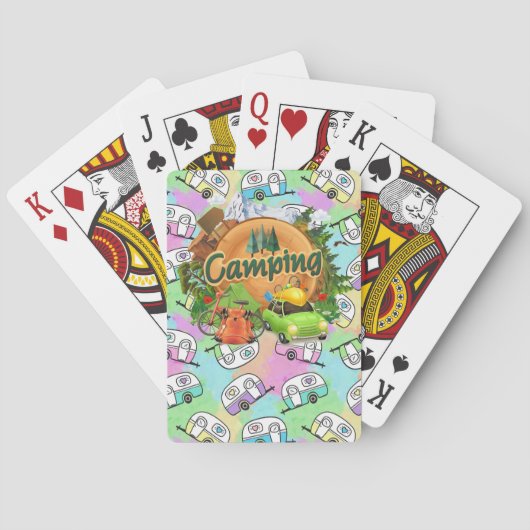 Jeu De Cartes Camping en VR (dos)