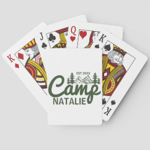 Jeu De Cartes Camping personnalisé Bachelorette Party Bridesmait