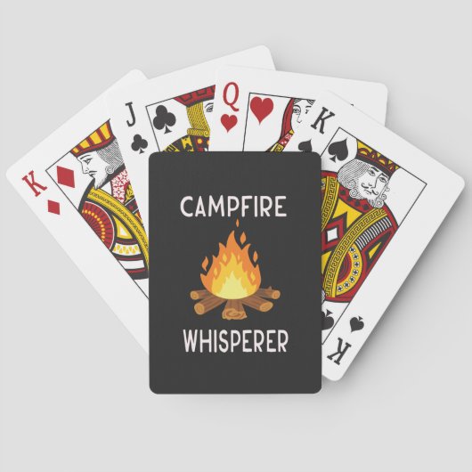 Jeu De Cartes Camping - Whisperer de feu de camp (dos)