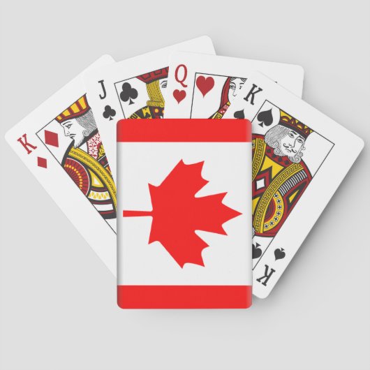 Jeu De Cartes Canada Jouer des cartes (dos)