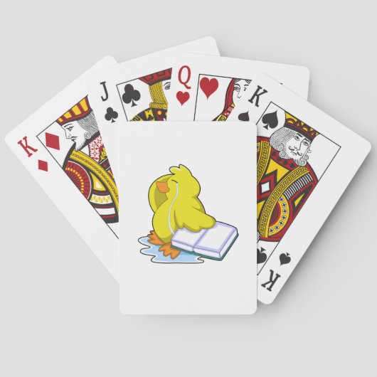 Jeu De Cartes Canard avec livre (dos)