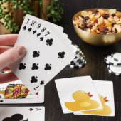 Jeu De Cartes Canard en caoutchouc jaune (In Situ)