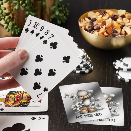 Jeu De Cartes Canard Mignon (In Situ)