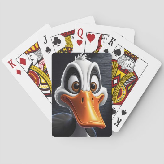 Jeu De Cartes Canard mignon. (dos)