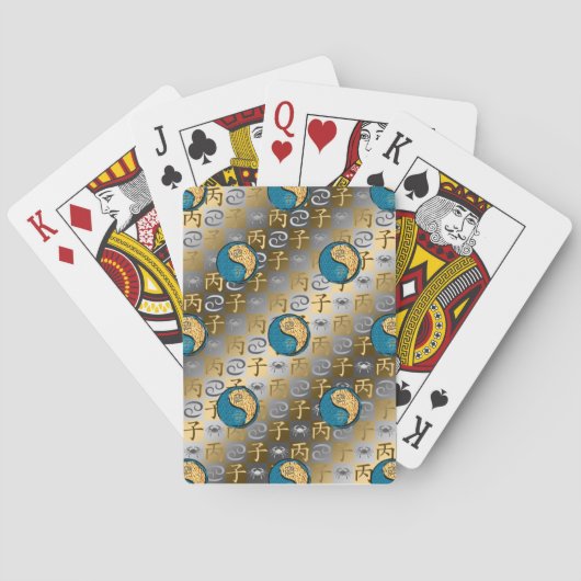 Jeu De Cartes Cancer & Rat de Feu (dos)