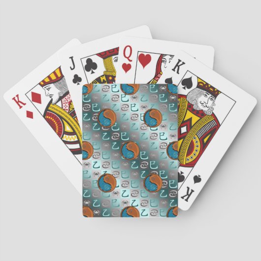 Jeu De Cartes Cancer & Serpent de Bois (dos)