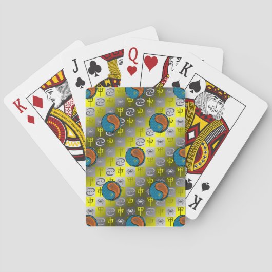 Jeu De Cartes Cancer & Singe de Bois (dos)