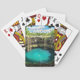 Jeu De Cartes Cancun Mexique Voyage Cenote