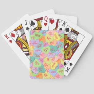 Jeu De Cartes Candy Hearts Motif - SFW