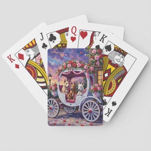 Jeu De Cartes Cane Corso Chien Saint-Valentin (dos)