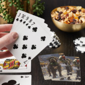 Jeu De Cartes Canne Corso Noël (In Situ)