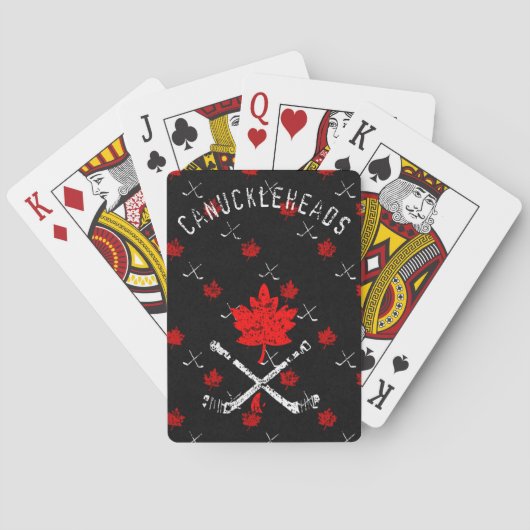 Jeu De Cartes Canuckleheads Podcast Lecture Cartes (dos)