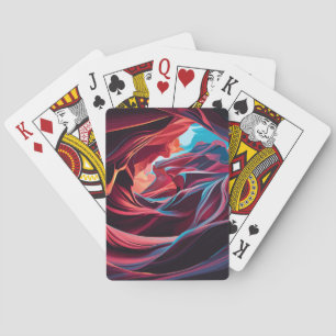 Jeu De Cartes Canyon d'Antelope Abstrait