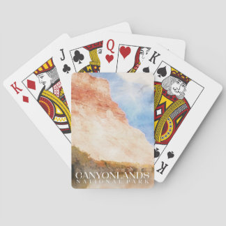 Jeu De Cartes Canyonlands Jouer aux cartes, pont du parc nationa