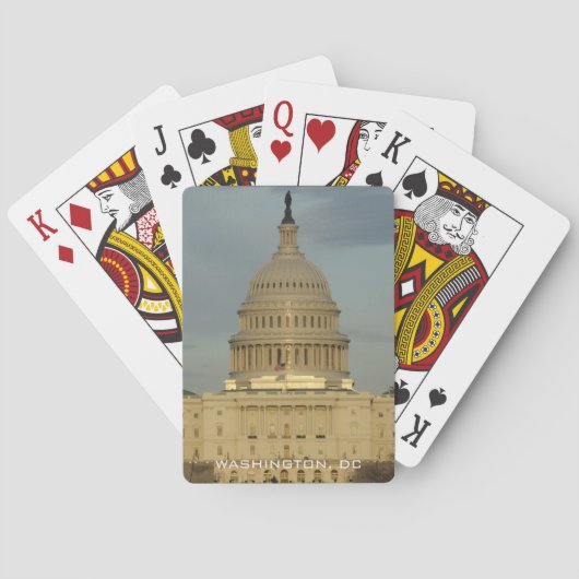 Jeu De Cartes Capitole de Washington, DC (dos)