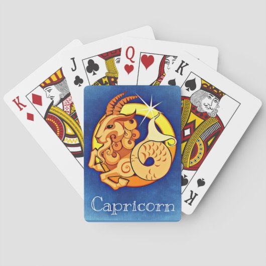 Jeu De Cartes Capricorne (dos)