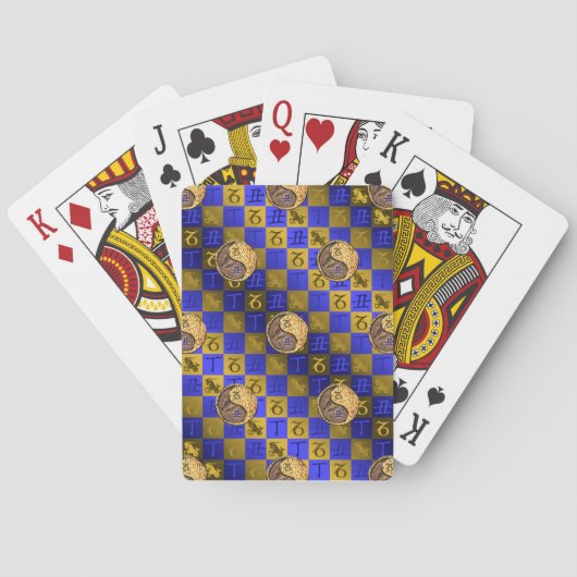 Jeu De Cartes Capricorne & Bœuf de Feu (dos)