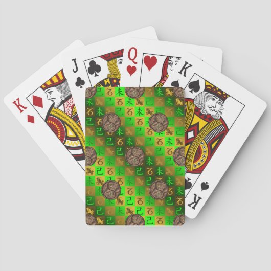 Jeu De Cartes Capricorne & Chèvre de Terre (dos)