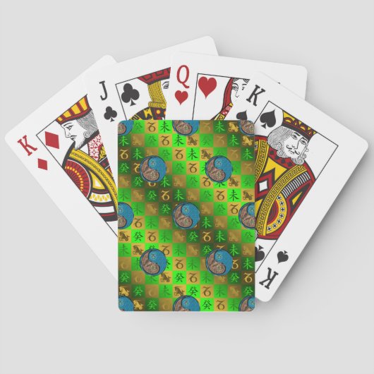 Jeu De Cartes Capricorne & Chèvre d'eau (dos)