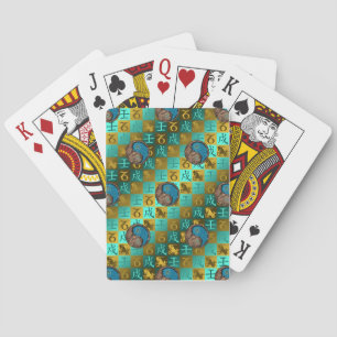 Jeu De Cartes Capricorne & Chien d'Eau