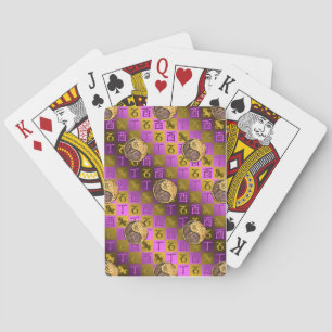 Jeu De Cartes Capricorne & Coq de feu